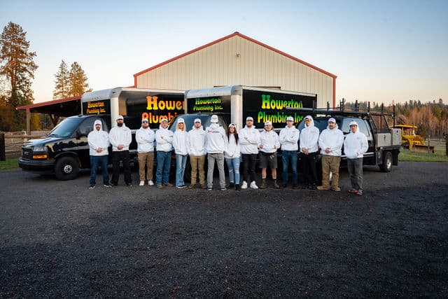 Howerton Plumbing full crew Spokane WA